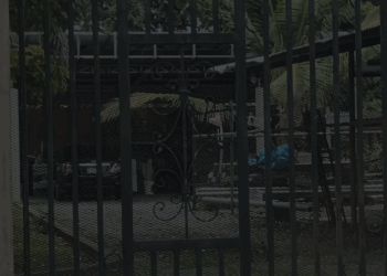 image of gated area in panama